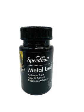 Speedball Metal Leaf Adhesive Size 2 Fl Oz Bottle For Crafting And Gilding